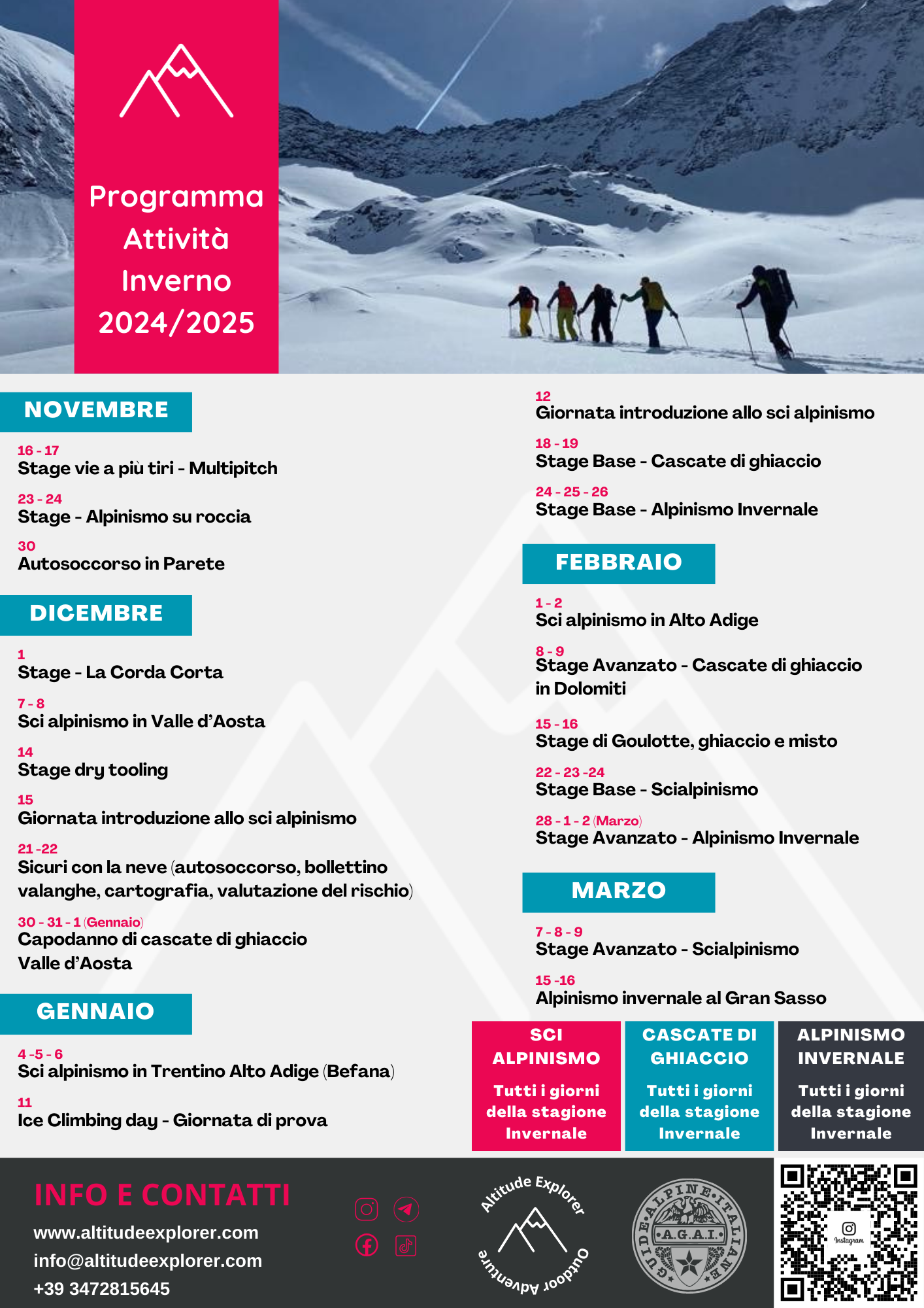 Attività Invernali